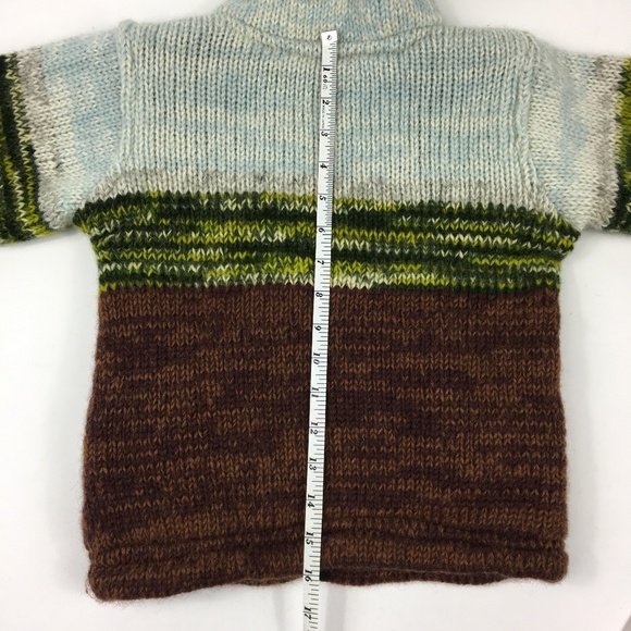 Kyber Elk in Rockies Zip Hooded Wool Sweater Coat - Picture 11 of 12